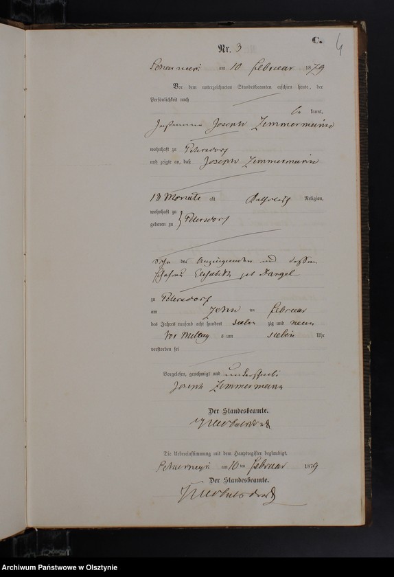 image.from.unit.number "Sterbe-Neben-Register Nr 1 - 78"