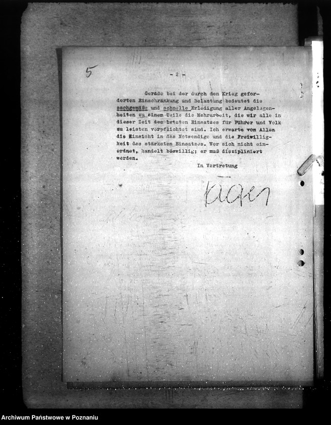 Obraz 9 z jednostki "Vereinfachung und Beschleunigung der Verwaltung"