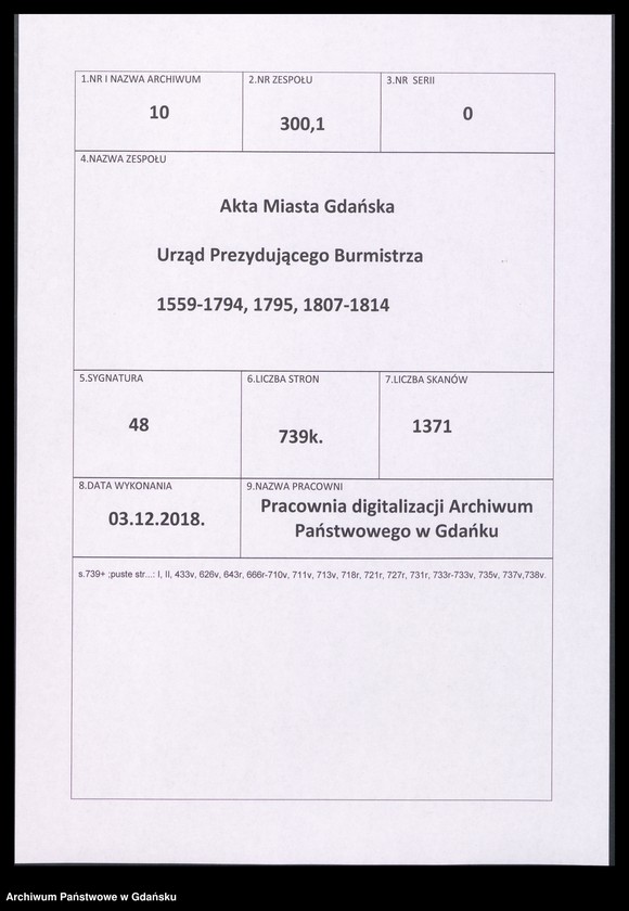 image.from.unit.number "H. Bürgerm. Daniel Czirenberges Ambtbuch erste theil vom [5.VIII.1599-16.III.1600] /indeks/"