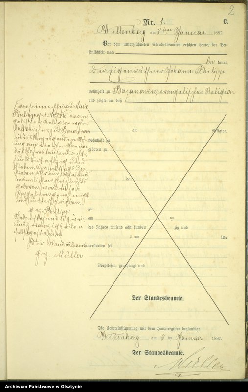 image.from.unit.number "Sterbe-Neben-Register Nr 1 - 168"