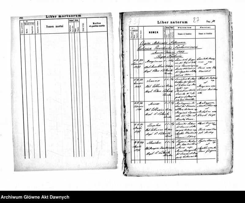 image.from.unit.number "Parafia: Nastazów. Dekanat: Trembowla. Kopie z ksiąg metrykalnych ur., śl., zg. dla całej parafii (Nastazów i pozostałe wsie)."