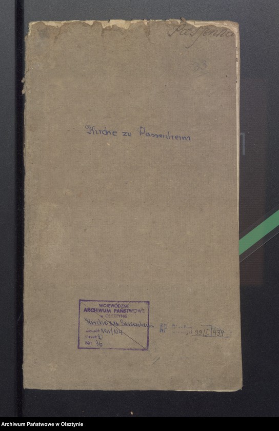 image.from.unit.number "Passenheimsche Hospital Rechnung"