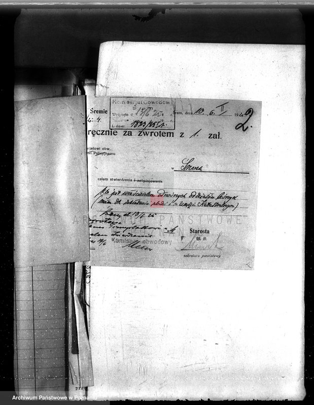 image.from.unit.number "Nadzór nad gospodarką w lasach majętności Łążek powiat śremski"