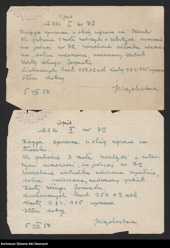 image.from.unit.number "Rejestry pogłównego generalnego z różnych województw."