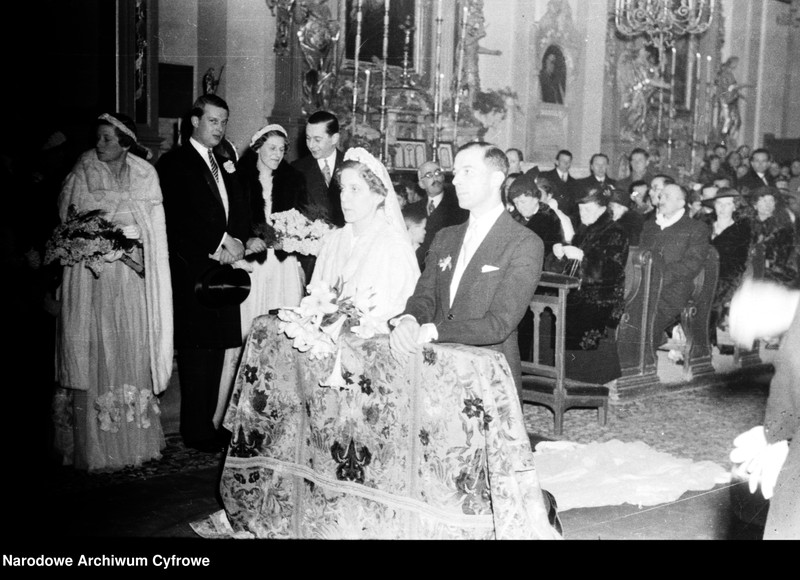 image.from.unit.number "Ślub hrabiego Benedykta Tyszkiewicza z księżniczką Eleonorą Radziwiłł"