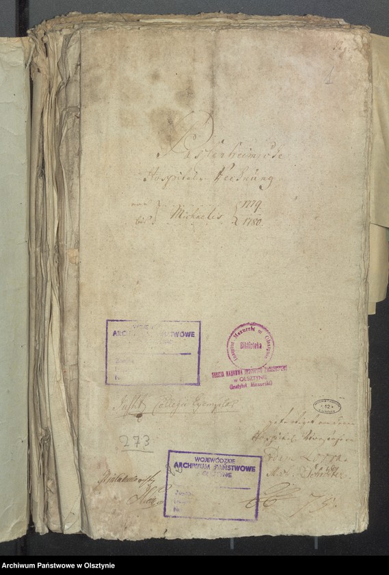 image.from.unit.number "Passenheimsche Hospital-Rechnung"