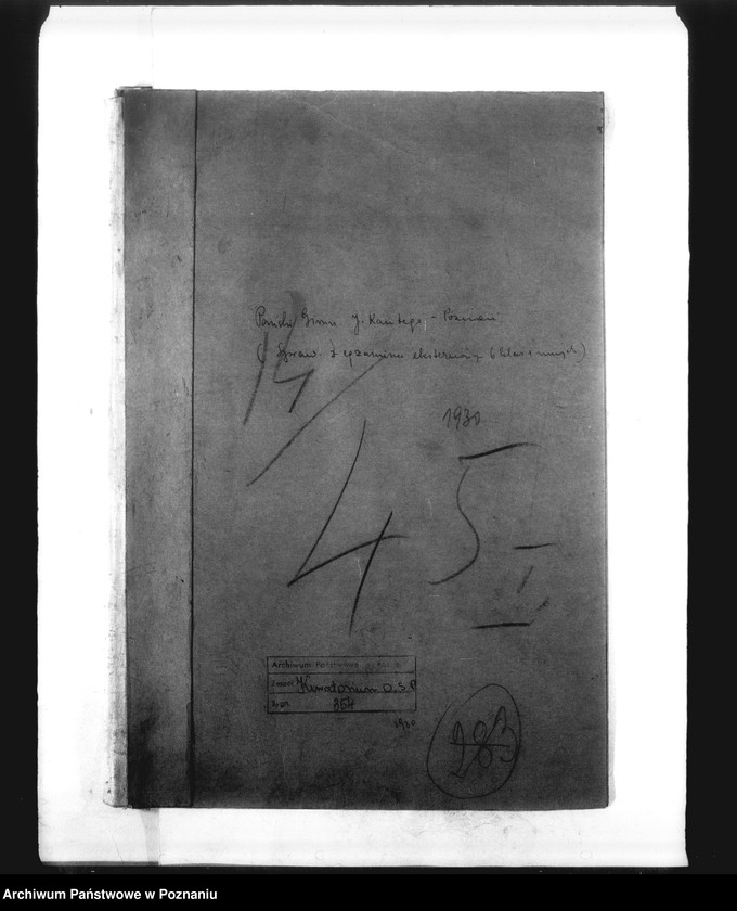 Obraz 4 z jednostki "Państwowe Gimnazjum imienia Jana Kantego w Poznaniu [sprawozdanie z egzaminu eksternów z 6 klas i innych]"