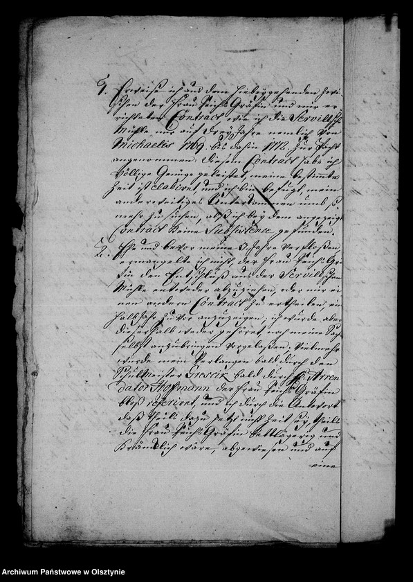 image.from.unit.number "Correspondence die Serwillensche Müle betr. /Surwile; kętrz./"