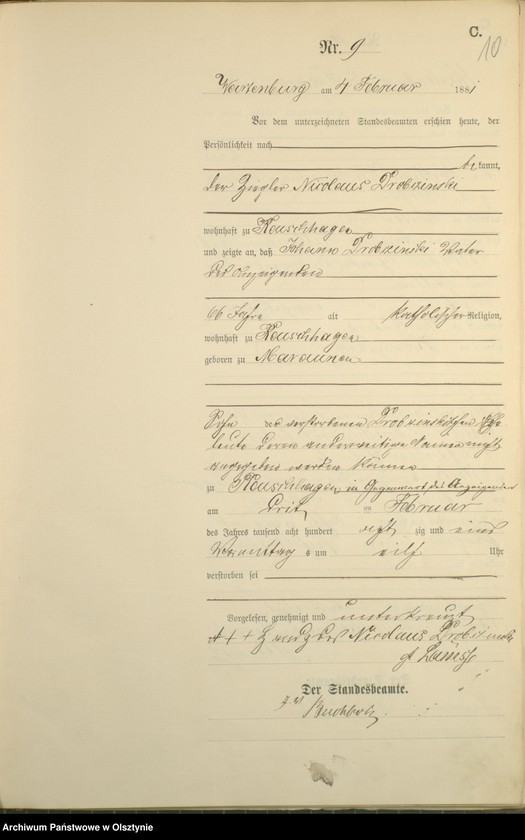 image.from.unit.number "Sterbe-Haupt-Register Nr 1 - 122"