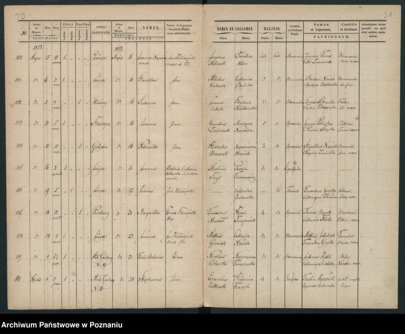 Obraz 13 z jednostki "Księga urodzeń"