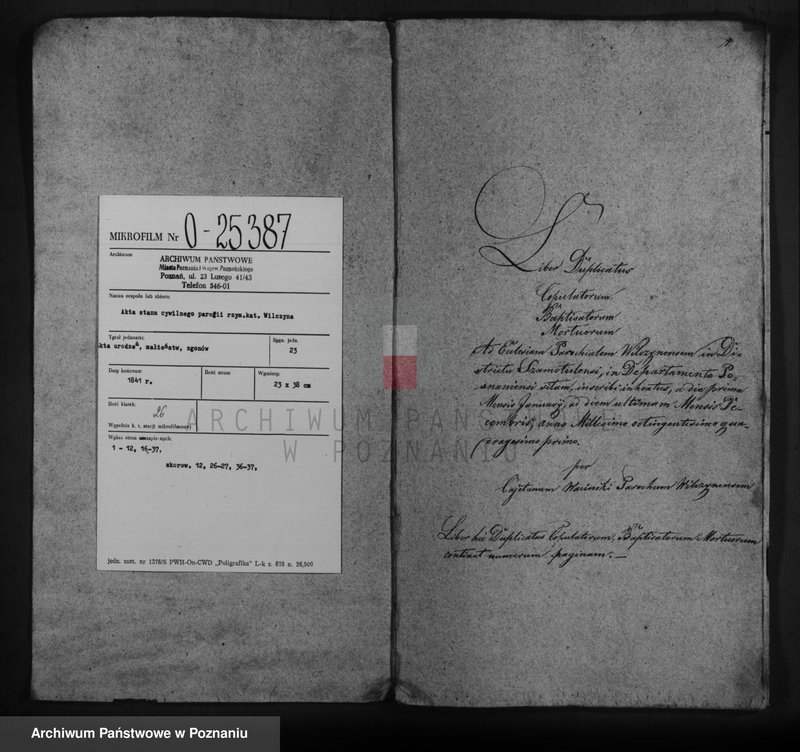 image.from.unit.number "Duplicat baptisatorum, copulatorum, mortuorum"