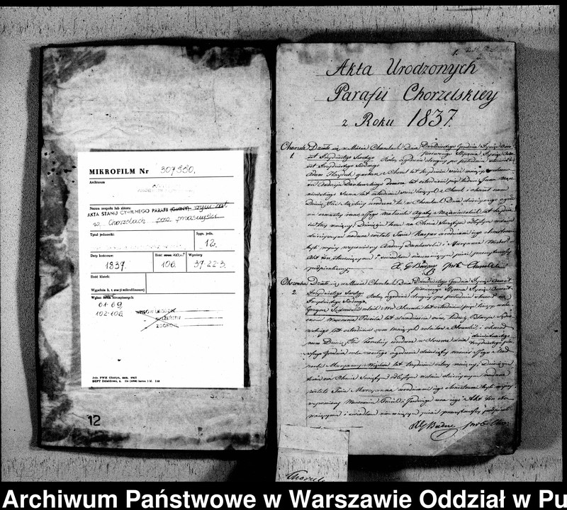 image.from.unit.number "Akta urodzeń, małżeństw i zgonów"