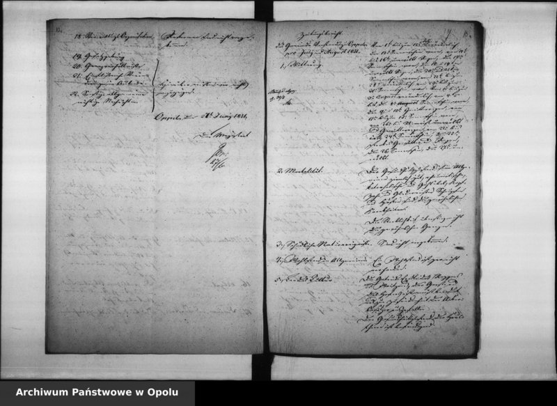 Obraz 11 z jednostki "Acta des Magistrats zu Oppeln betreffend die Erstattung der Zeitungsberichte de anno 1851- 1866"