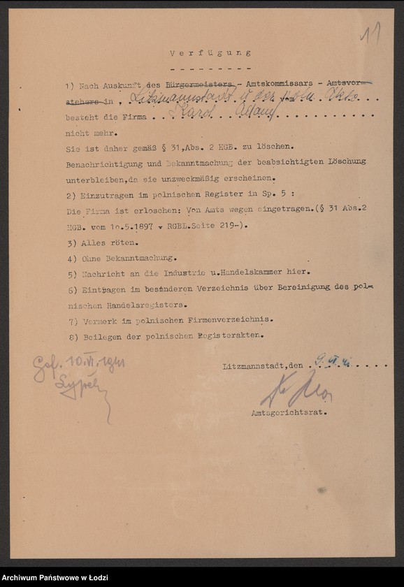 Obraz 13 z jednostki "Karol Adam- prowadzenie tkalni zarobkowej"