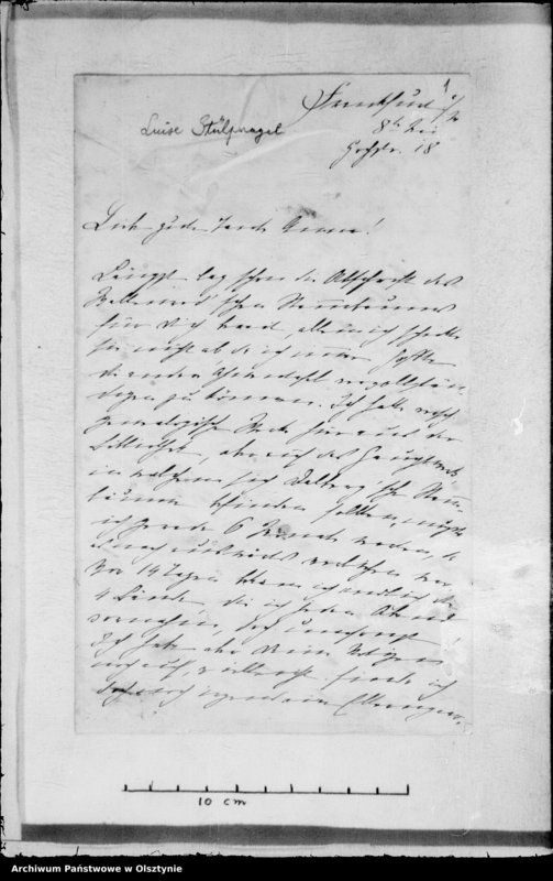 image.from.unit.number "/Luise v. Stülpnagel u. Emilie v. Lewitzka an Anna Gfin Lehndorff geb. Hahn/"