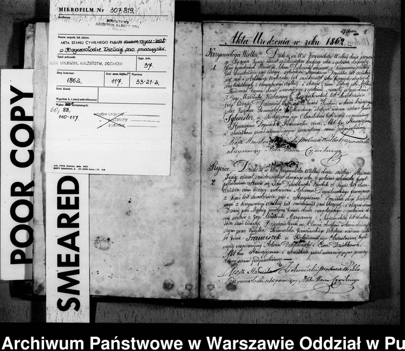 image.from.unit.number "Akta urodzeń, małżeństw i zgonów"