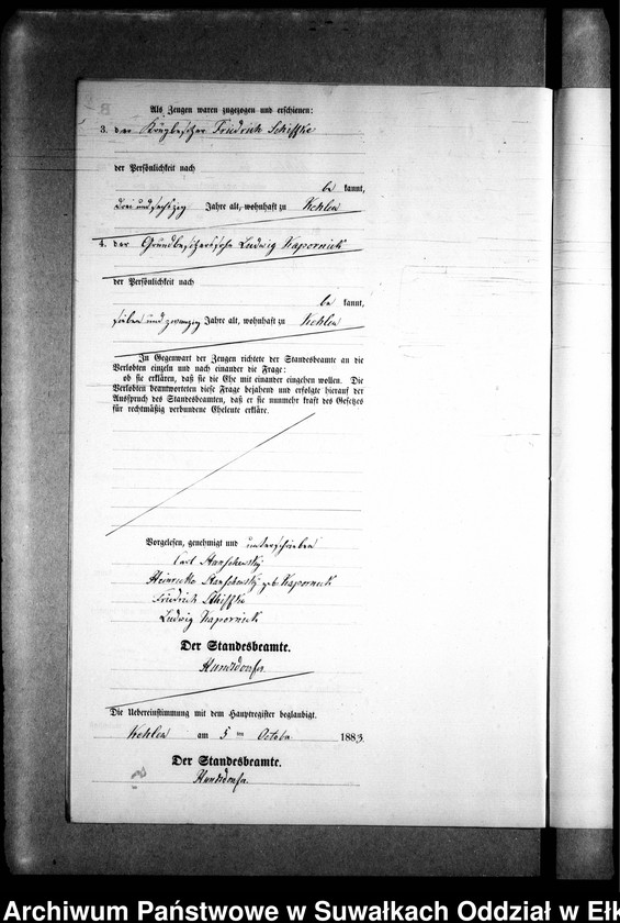 image.from.unit.number "Heiraths-Neben-Register des Preussischen Standes-Amtes Kehlen Kreis Angerburg"