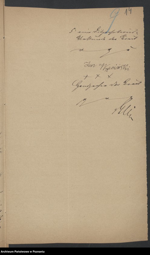 Obraz 16 z jednostki "Die von den Verlobten beigebrachten Urkunden zur Eheschliessung pro 1878"