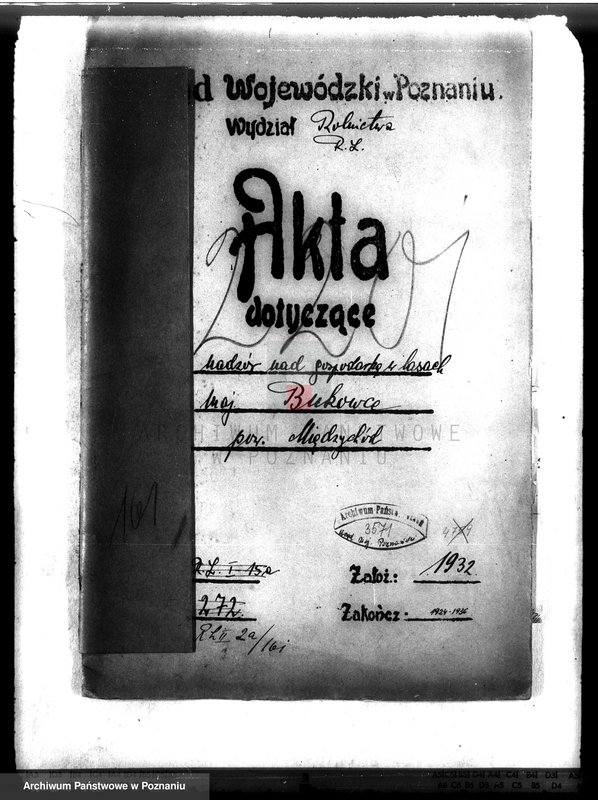 Obraz 4 z jednostki "Nadzór nad gospodarką w lasach majątku Bukowce powiat międzychodzki"