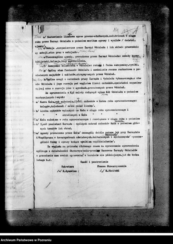 Obraz 18 z jednostki "Korespondencja, okólniki"