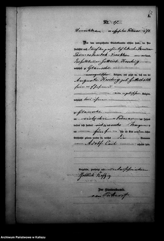 Obraz 20 z jednostki "[Księga urodzeń]"