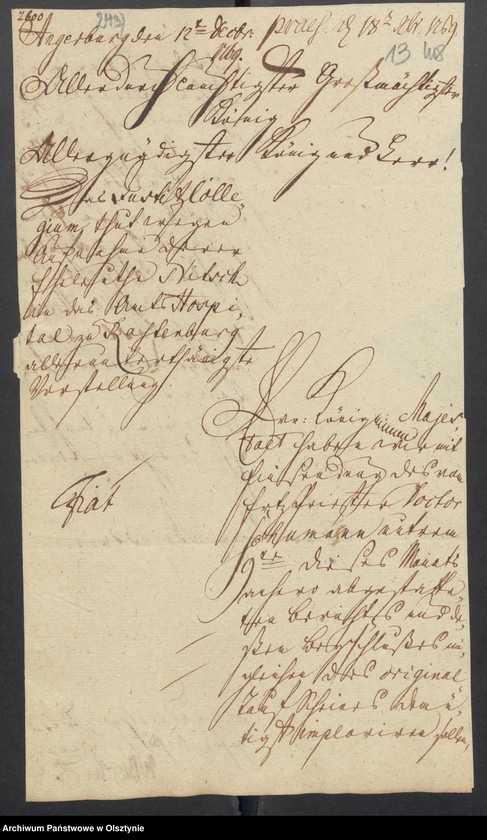 image.from.unit.number "[Przyjęcie Gregera Nitscha do Szpitala Starostwa w Kętrzynie]"