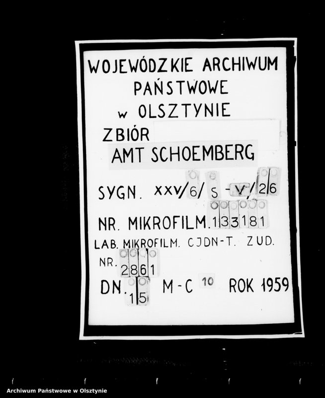 image.from.unit.number "Abschrift des Rescripts an Albrecht X-oph Finckenstein, rechtzeitig mit Bericht im Streit um die Schönbergsche Amtsadministration einzukommen, da von Kalnein um ihre Übergabe an Schaken von Wittenau bittet"