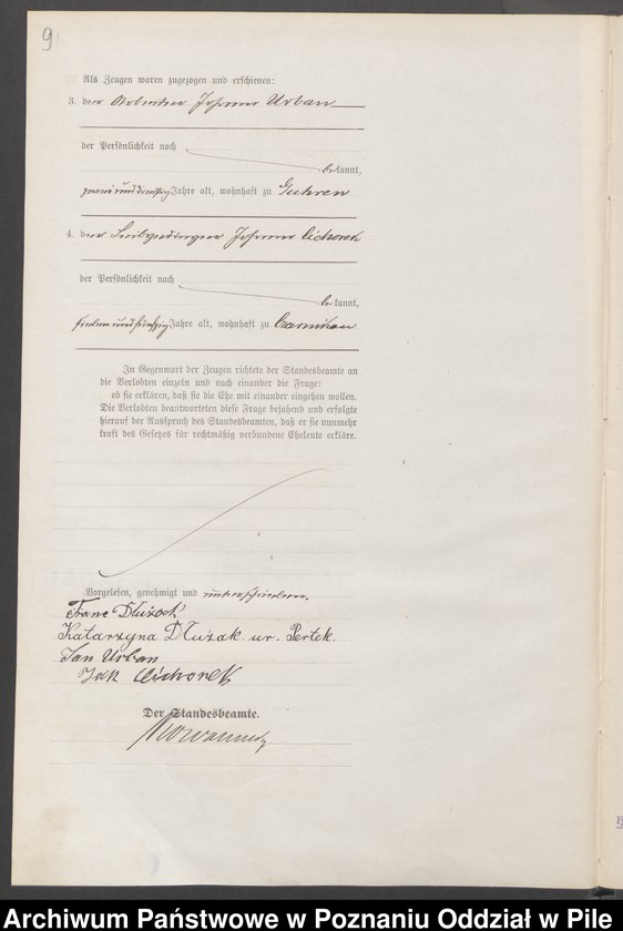 Obraz 12 z jednostki "Księga małżeństw"