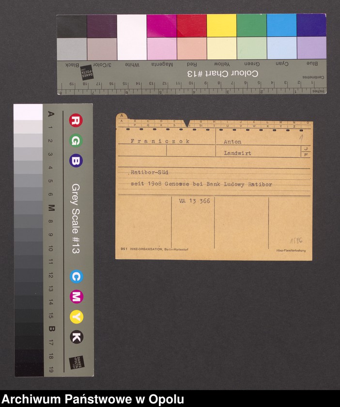 Obraz 3 z jednostki "[Franiczok Anton, Ratibor-Süd]"