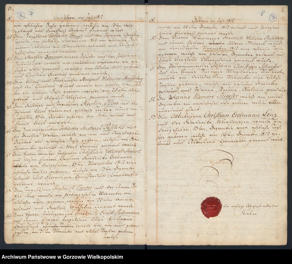 image.from.unit.number "Geborne und Copulirte in der Gemeine der Concordien Kirche zu Landsberg an der Warthe (dotyczy Lutherischen Gemeine)"