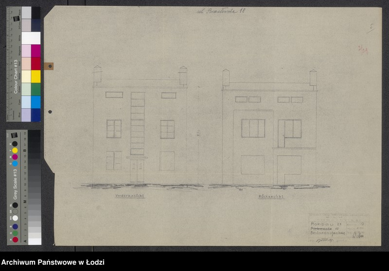 Obraz 3 z jednostki "Budynek mieszkalny przy ulicy Brasławskiej w Łodzi - projekt przebudowy"