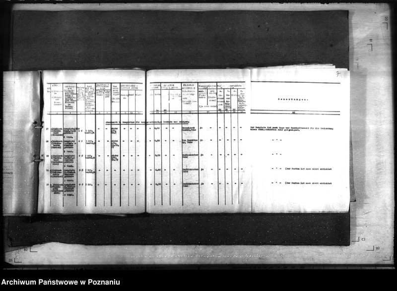 Obraz 11 z jednostki "Wykaz gruntów i obiektów należących do żandarmerii w rejencji łódzkiej"