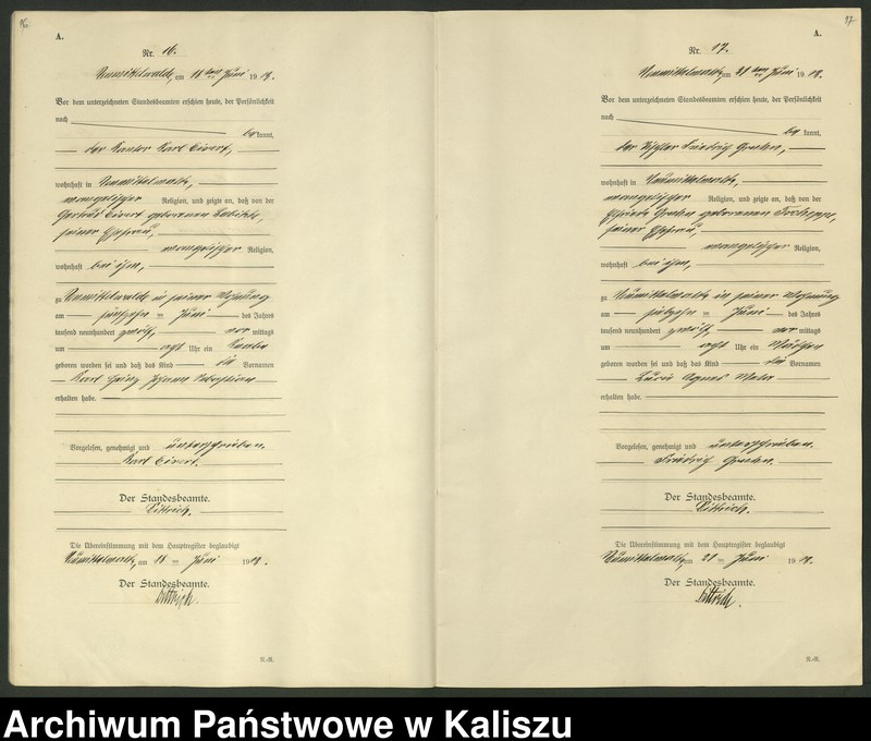 Obraz 11 z jednostki "[Księga urodzeń]"