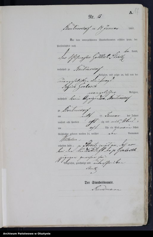 image.from.unit.number "Geburts-Haupt-Register Nr 1 - 240"