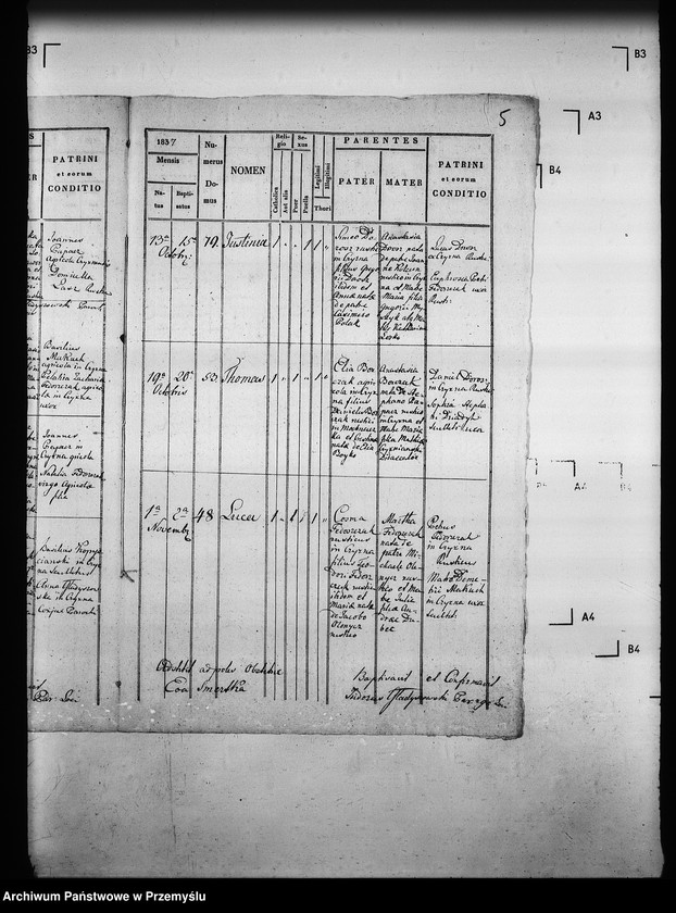 Obraz 9 z jednostki "[Kopie ksiąg metrykalnych parafii Czyrna z filią Piorunka (dekanat Grybów)]"