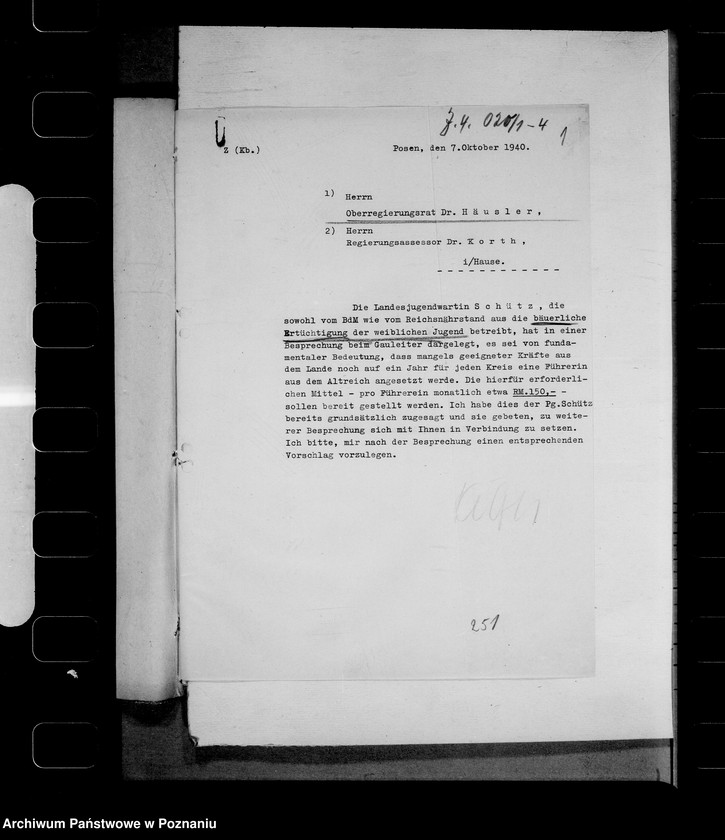 Obraz 5 z jednostki "Zapotrzebowanie pieniedzy na cele rolnictwa - Sonstiges"