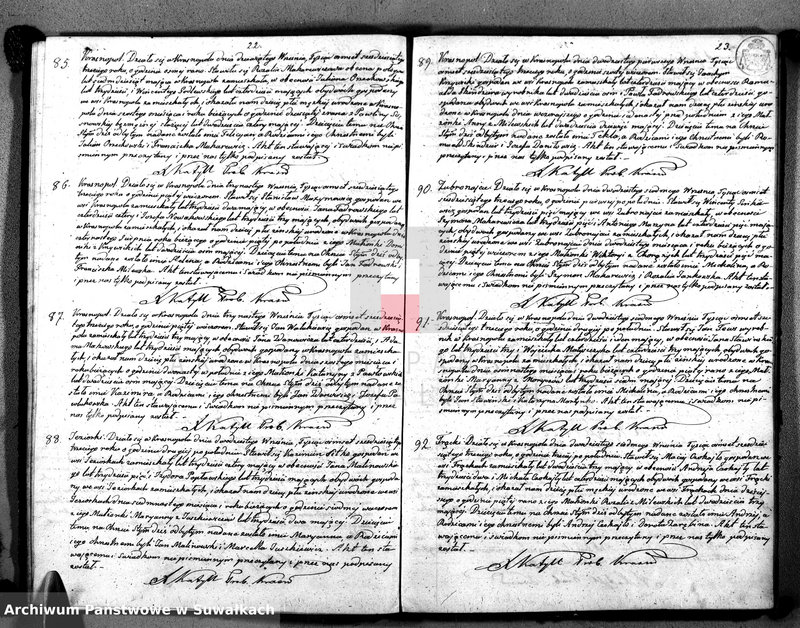 image.from.unit.number "Księga Duplikat Aktów Urodzenia, Zaślubienia i Zejścia Parafii Krasnopol za rok 1863."
