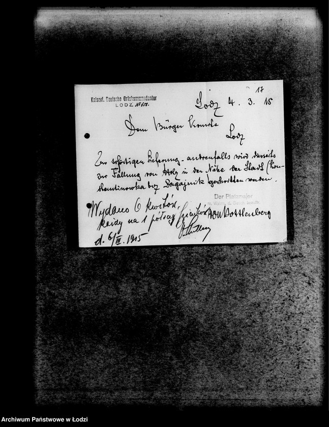 Obraz 20 z jednostki "Dokumenty dotyczące władz niemieckich [drzewo]"