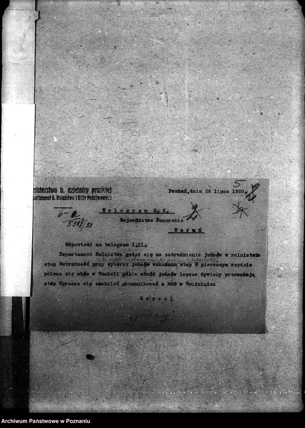 Obraz 9 z jednostki "Sprawy szczegółowo-administracyjne Jeńcy"