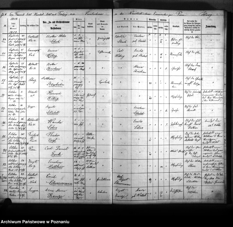 Obraz 11 z jednostki "Verstorbenenbuch"