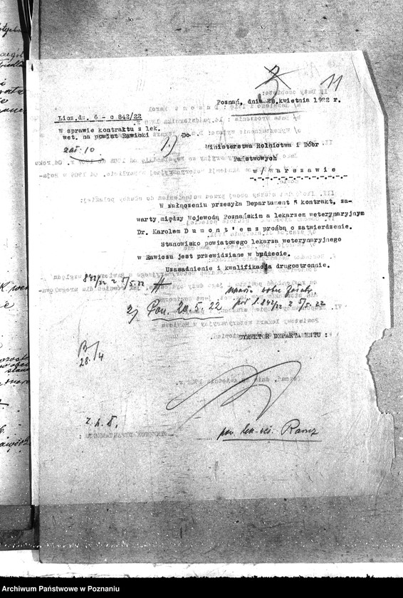 Obraz 15 z jednostki "Pow. lekarz Weterynaryjny Rawicz"