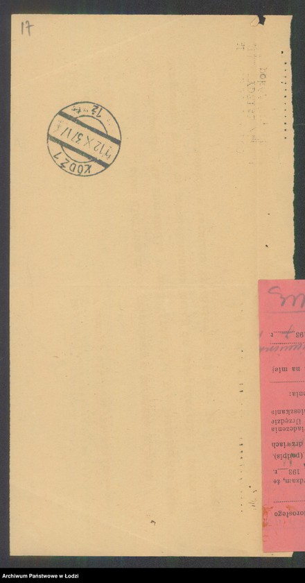 Obraz 19 z jednostki "Zelcer i Glater- handel futrami"