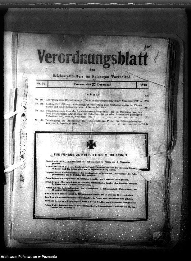 Obraz 5 z jednostki "Verordnungsblatt Nr. 30"