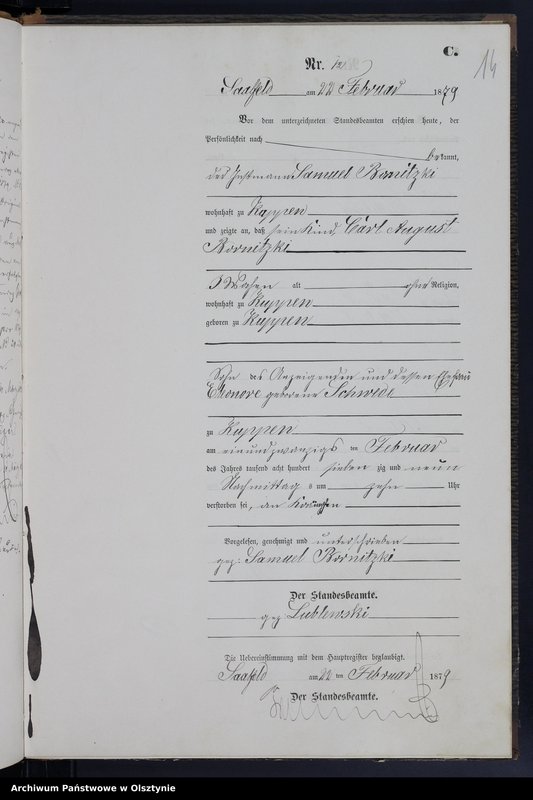 image.from.unit.number "Sterbe-Neben-Register Nr 1 - 29"