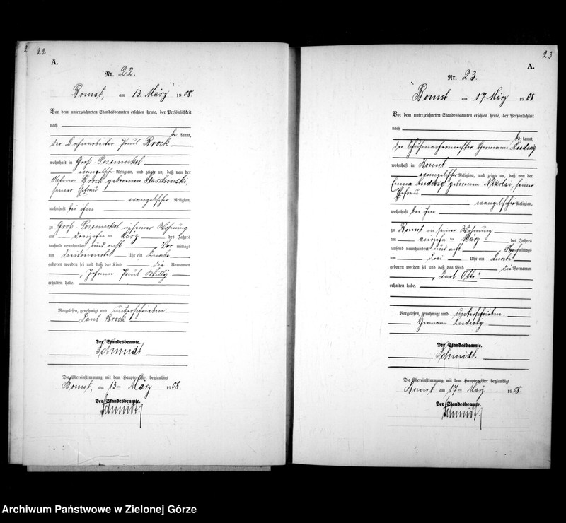 Obraz 17 z jednostki "[Księga urodzeń]"