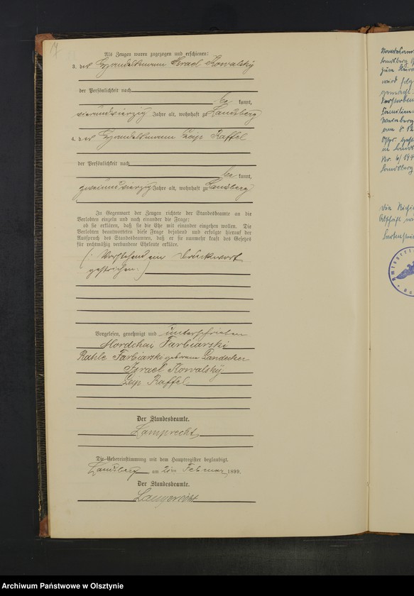 image.from.unit.number "Heiraths-Neben-Register Nr 1 - 22"