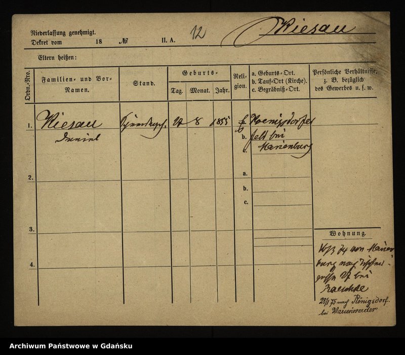 image.from.unit.number "Karty meldunkowe: Kiepnewski - Kilsch"