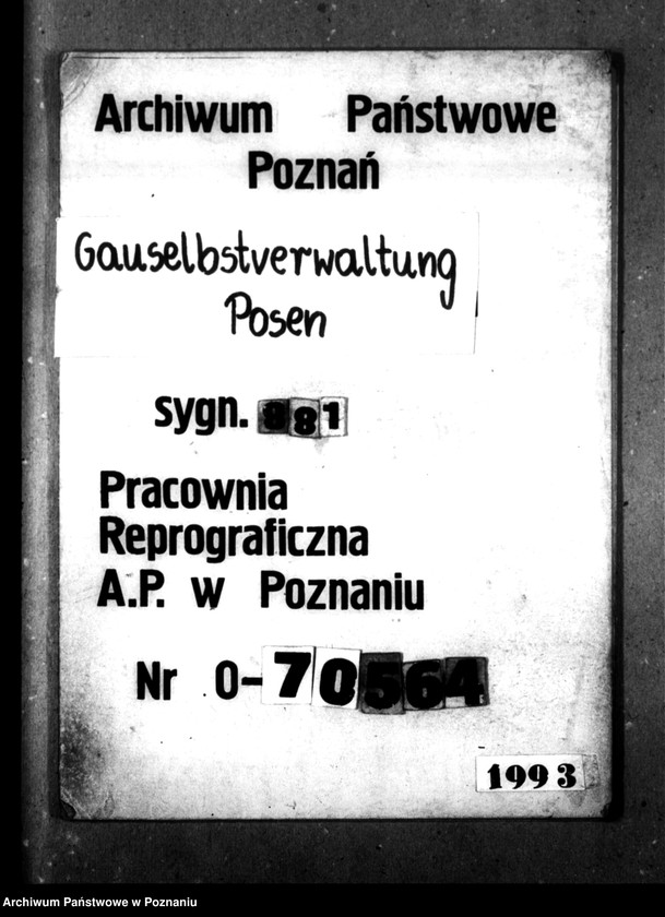 Obraz 1 z jednostki "[Akta personalne wychowanka Leonarda Lotto, ur. 8 XII 1941]."