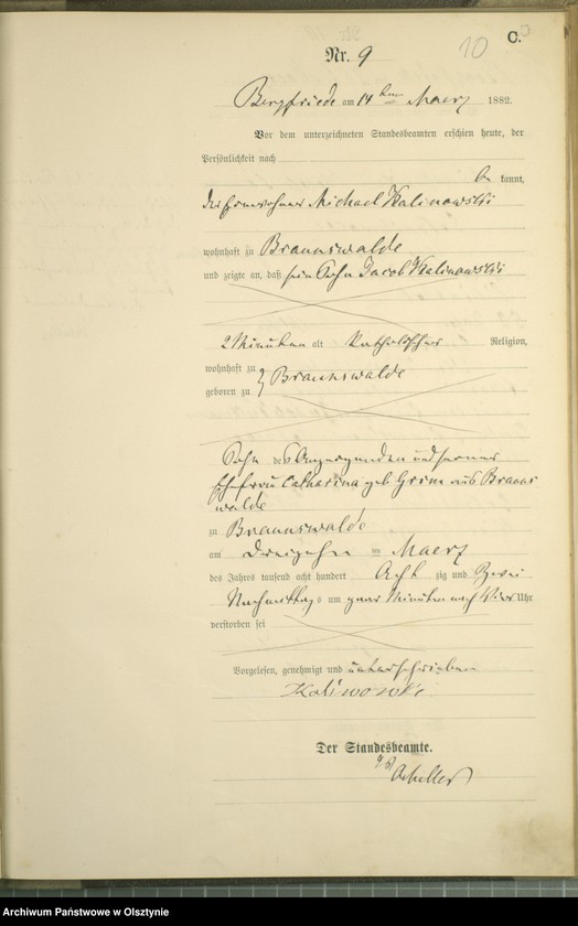 image.from.unit.number "Sterbe-Haupt-Register Nr 1 - 59"