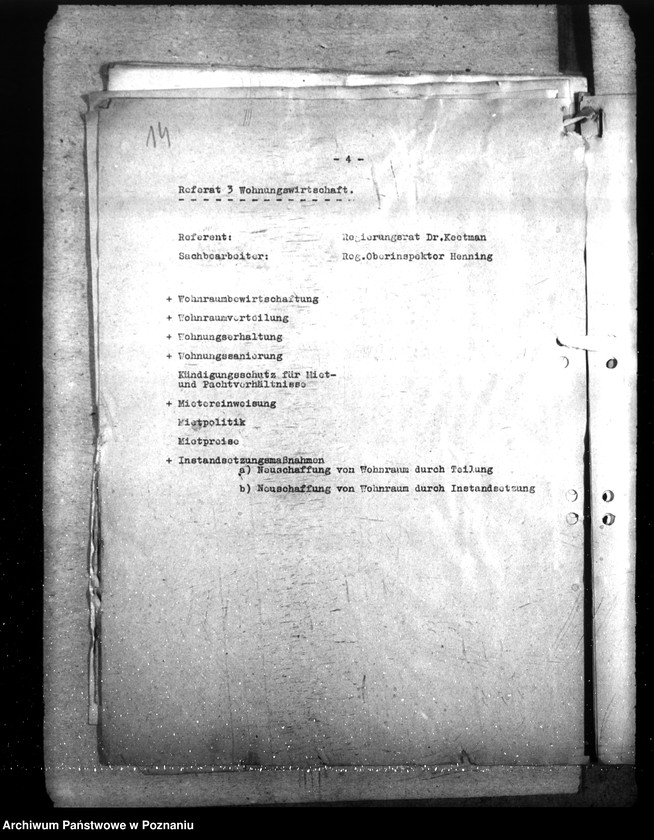 Obraz 18 z jednostki "Organisation und Aufgabenbereich des Wohnungs - und Siedlugsamts"